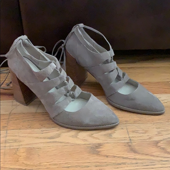 Seychelles Shoes - Block Lace-up Heels